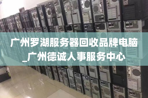 广州罗湖服务器回收品牌电脑_广州德诚人事服务中心
