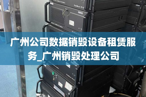 广州公司数据销毁设备租赁服务_广州销毁处理公司